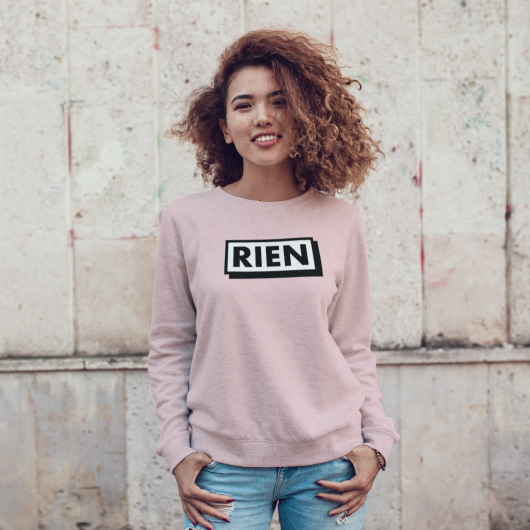 Sweat femme coton bio