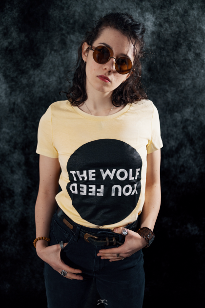 T-Shirt Femme THE WOLF YOU FEED