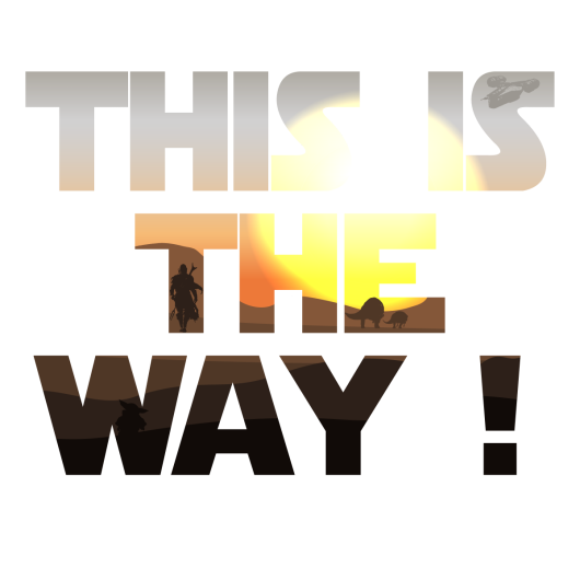 Mug The Mandalorian - This is the Way !
