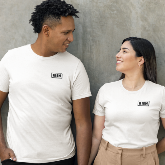 Tee-shirt unisexe mni-Rien