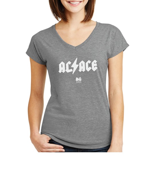 T-shirt Femme Col V