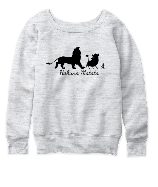 Hakuna Matata version black