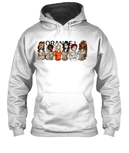Sweat à capuche Orange Is The New Blacl by gameofstore