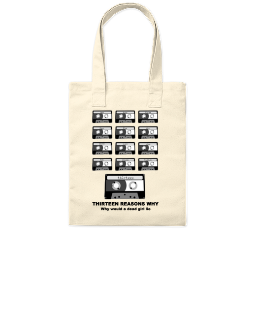 Tote Bag 13 Reasons Why by GameofStore - Vue 2