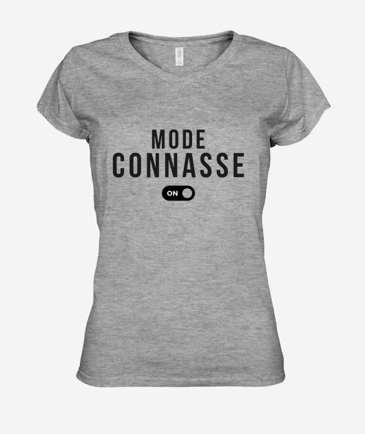 T-shirt Femme Col V