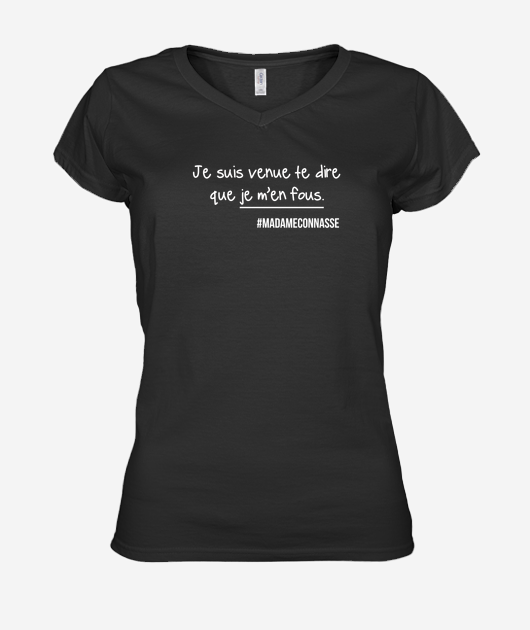 T-shirt Femme Col V