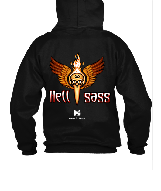 HELL SASS (recto-verso) - Vue 4
