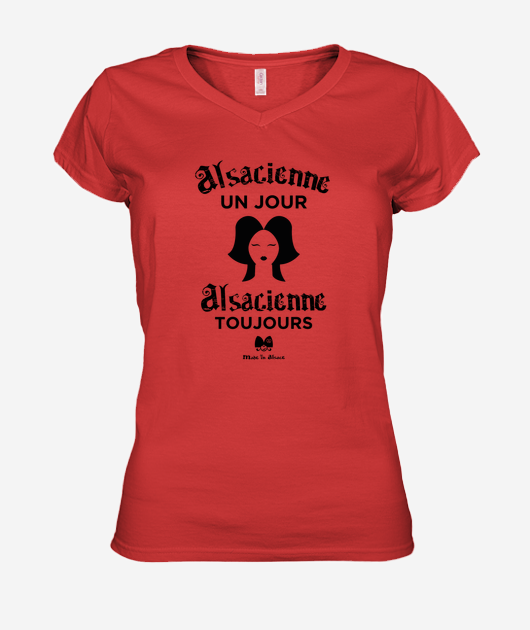 T-shirt Femme Col V