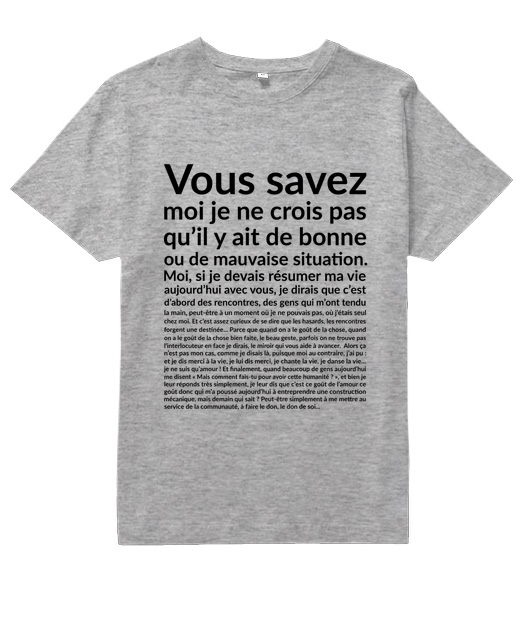 Tee-shirts unisex