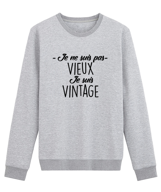 Je ne suis pas vieux, je suis vintage