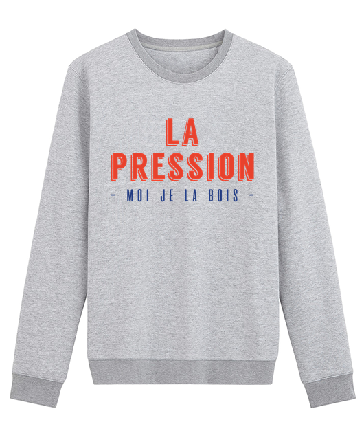 La pression, moi je la bois
