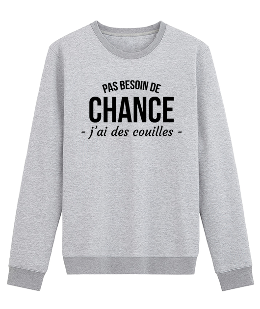 PAS BESOIN DE CHANCE