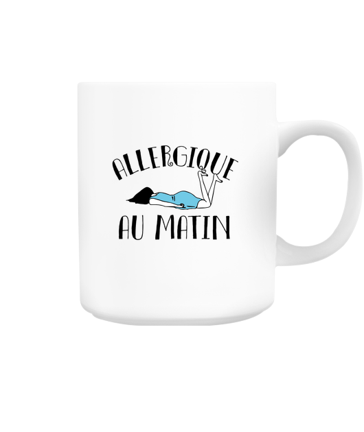 Allergique au Matin Mug