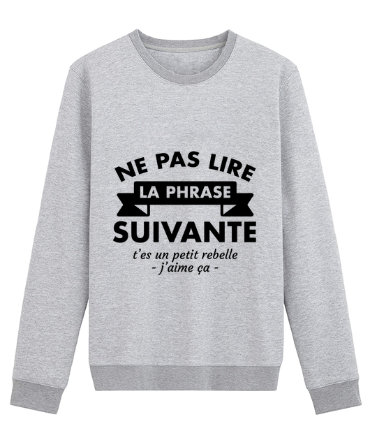 Sweat unisexe