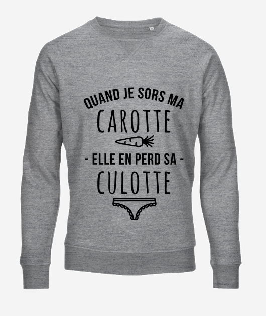 Sweatshirt Homme Bio