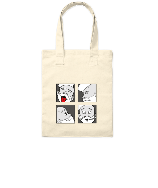 Tote bag 4 heads