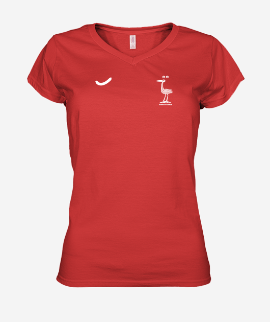 T-shirt Femme Col V