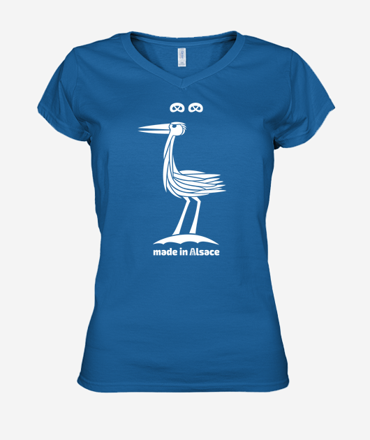 T-shirt Femme Col V