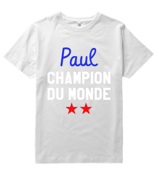 Paul, champion du monde !