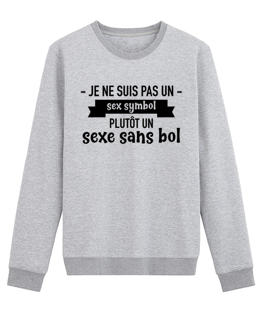 JE NE SUIS PAS UN SEX SYMBOL PLUTOT UN SEXE SANS BOL