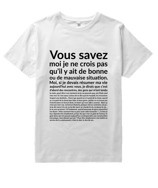 Tee-shirts unisex
