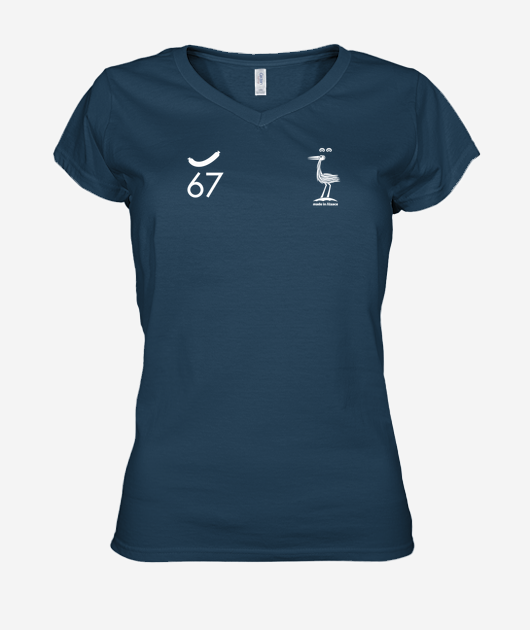T-shirt Femme Col V