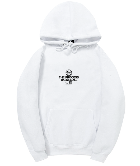 HOODIE "INTERNATIONAL" WHITE