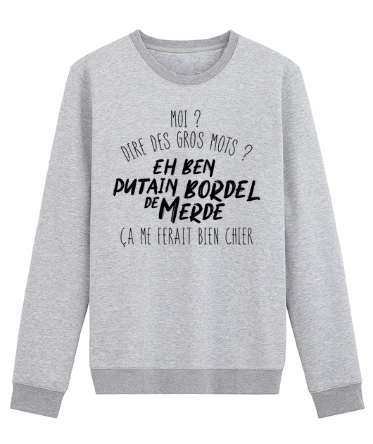 MOI DIRE DES GROS MOTS EH BEN PUTAIN BORDEL DE MERDE CA ME FARAIT BIEN CHIER