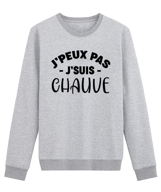 J'peux pas j'suis chauve !