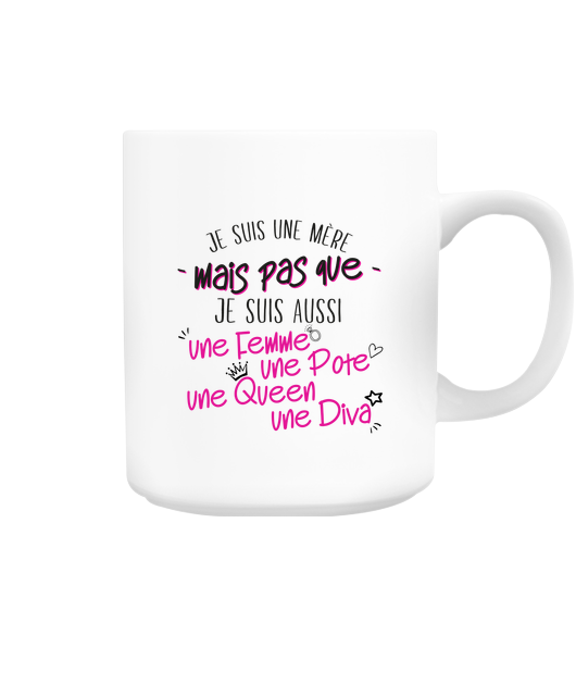 Mère mais pas que - Mug - Vue 2