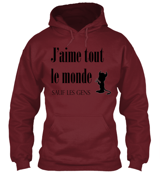 Sweat à capuche unisex