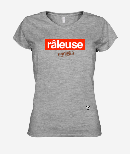 T-shirt Femme Col V