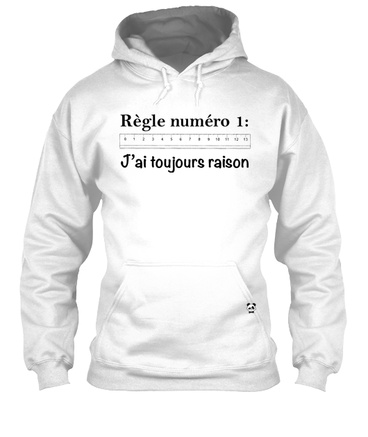 Sweat à capuche unisex