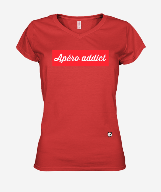 T-shirt Femme Col V