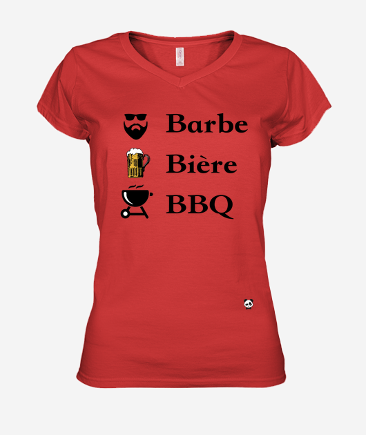 T-shirt Femme Col V