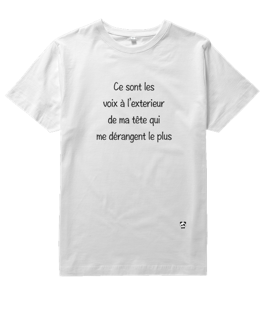 Ce sont les voix à l'extérieur de ma tête qui me dérangent le plus