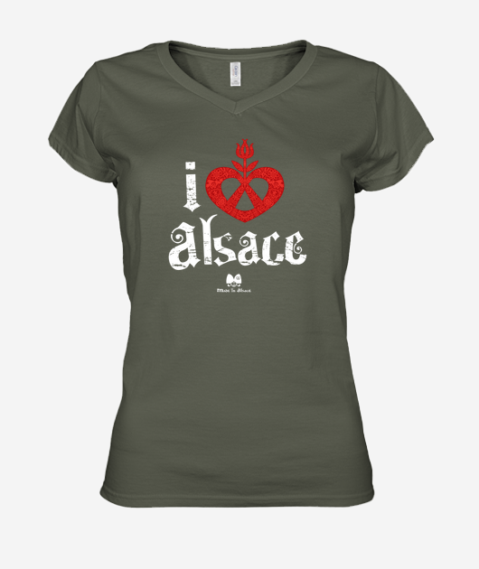 T-shirt Femme Col V