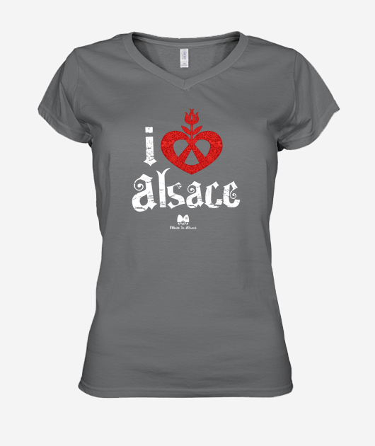 T-shirt Femme Col V