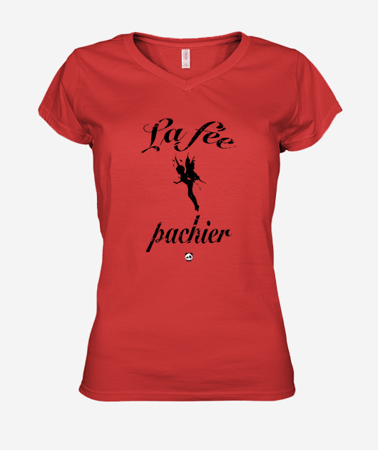 T-shirt Femme Col V