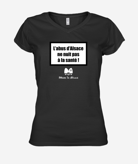 T-shirt Femme Col V