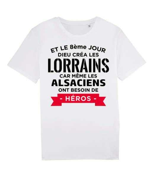 T-shirt Les Lorrains sont des héros