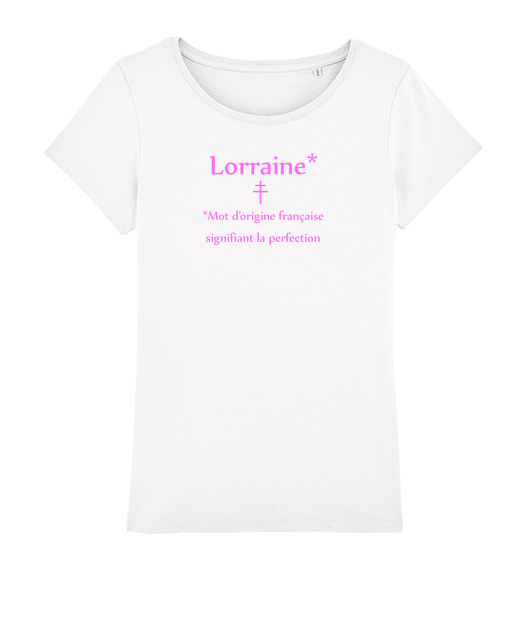 T-shirt Définition du mot "Lorraine"