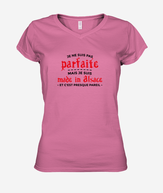T-shirt Femme Col V
