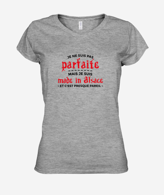 T-shirt Femme Col V