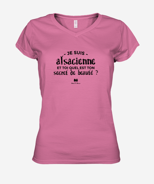 T-shirt Femme Col V