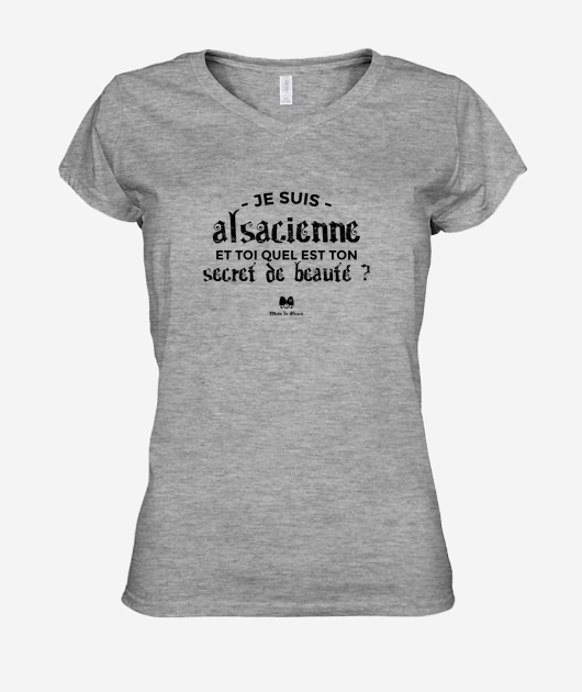 T-shirt Femme Col V