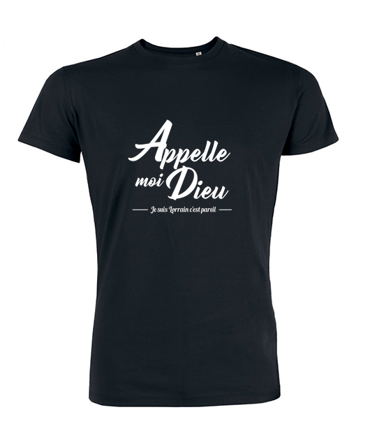 T-shirt Appelle moi Dieu - Vue 2