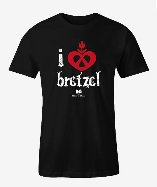 I LOVE BRETZEL (foncé) - Vue 2