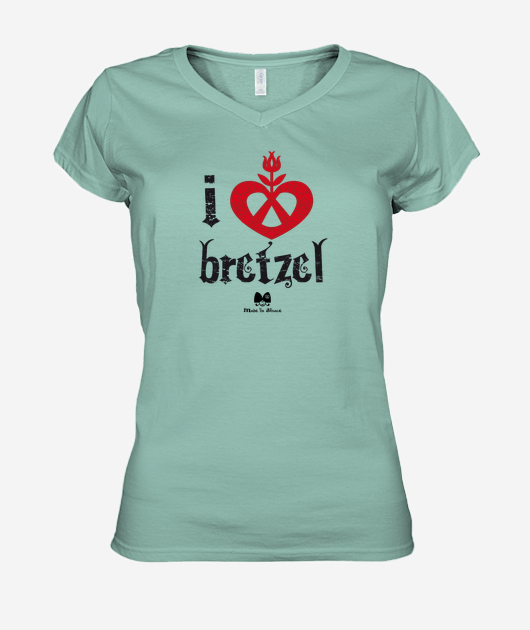 T-shirt Femme Col V