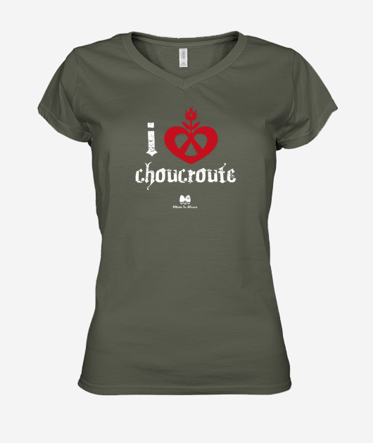 T-shirt Femme Col V